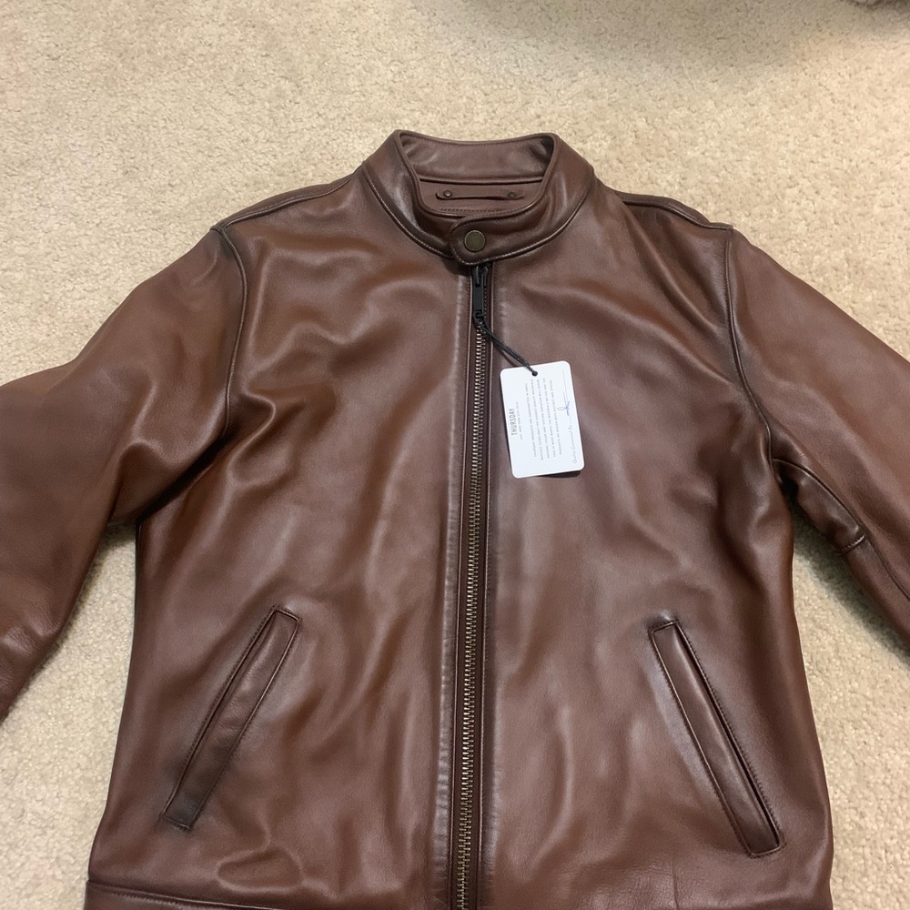 Men's Brown Leather Jacket